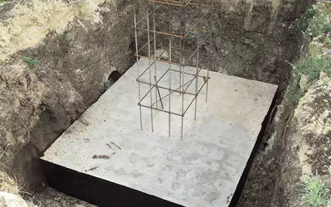 Закладные детали фундамента