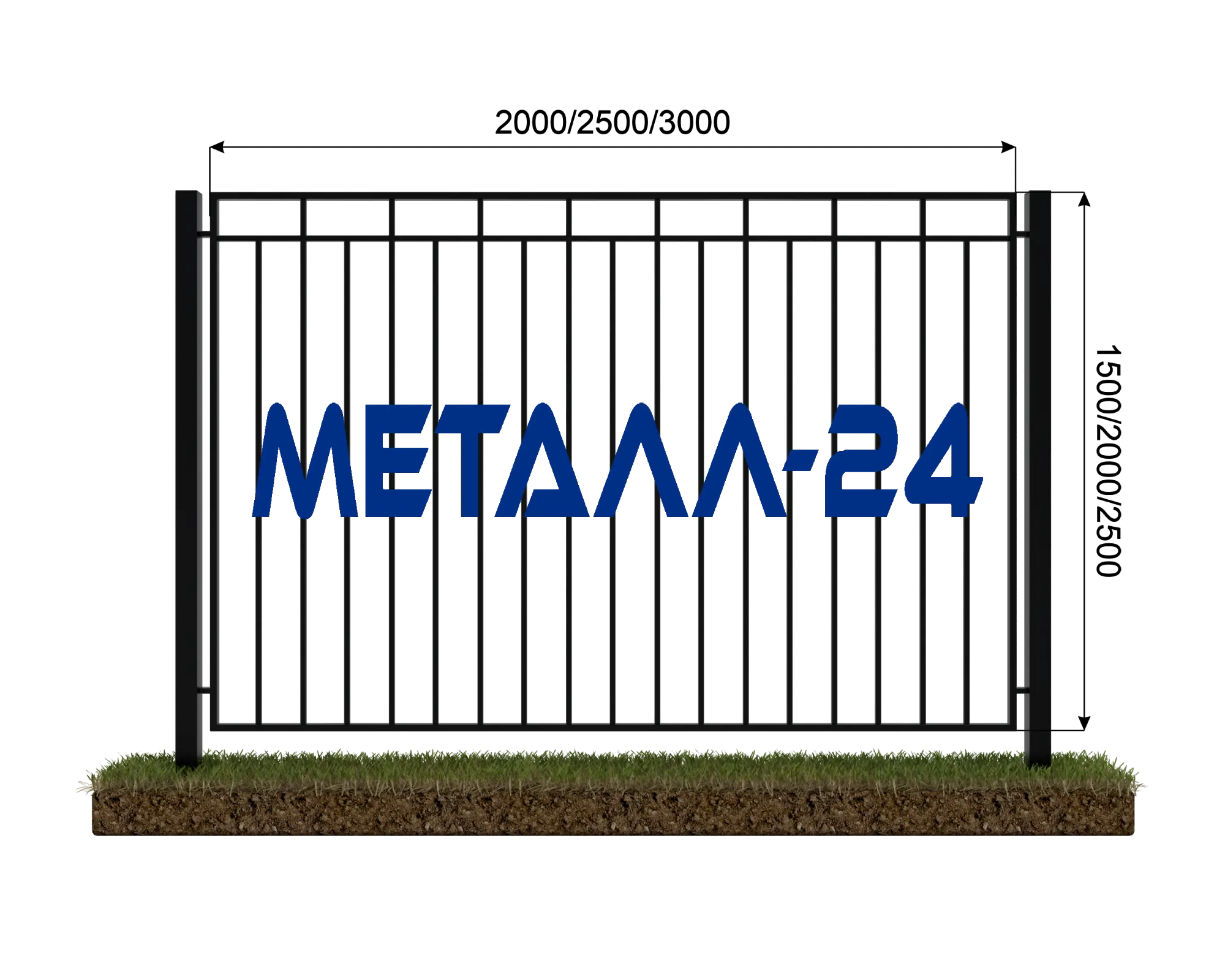 Сварной забор №3
