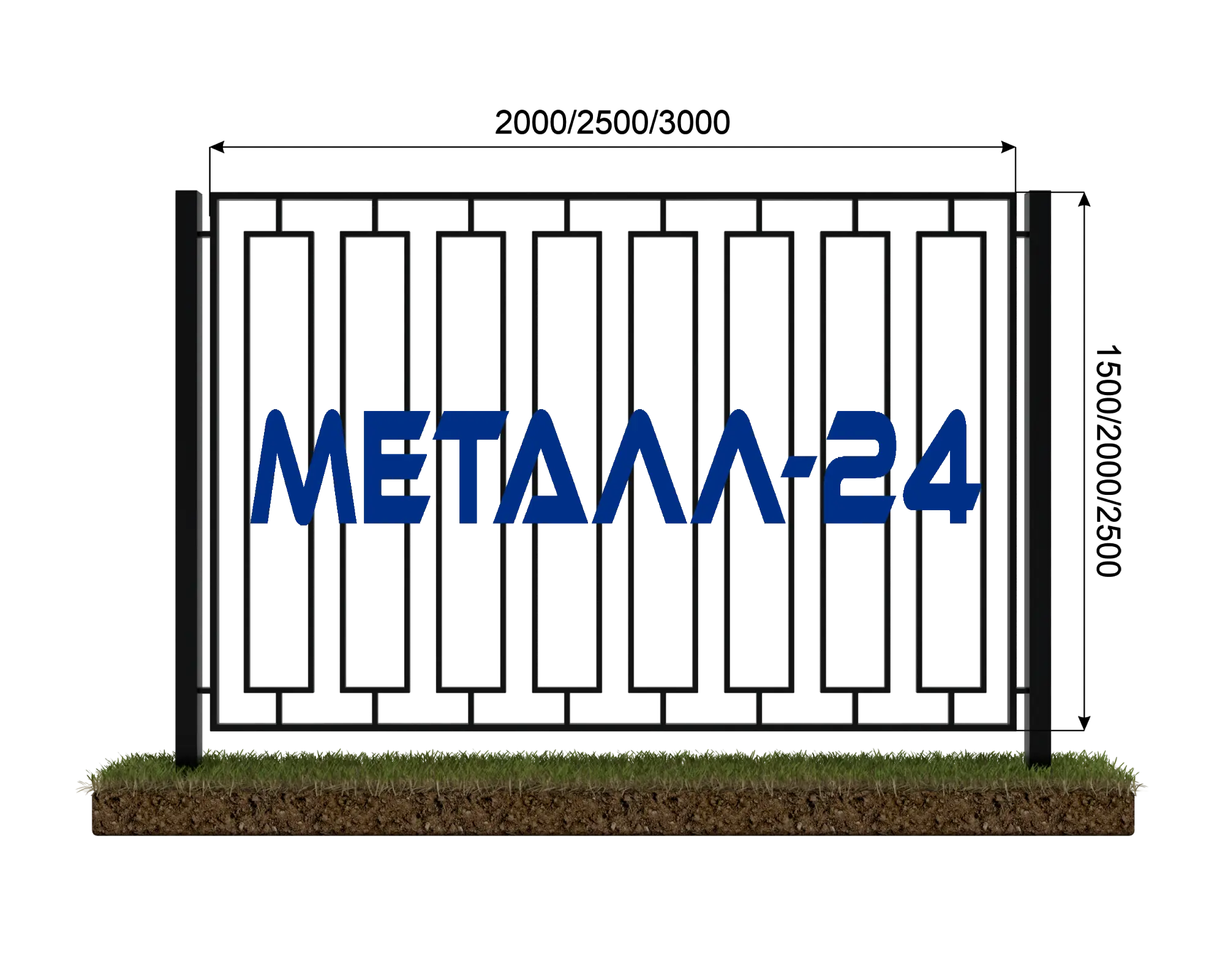 Сварной забор №9