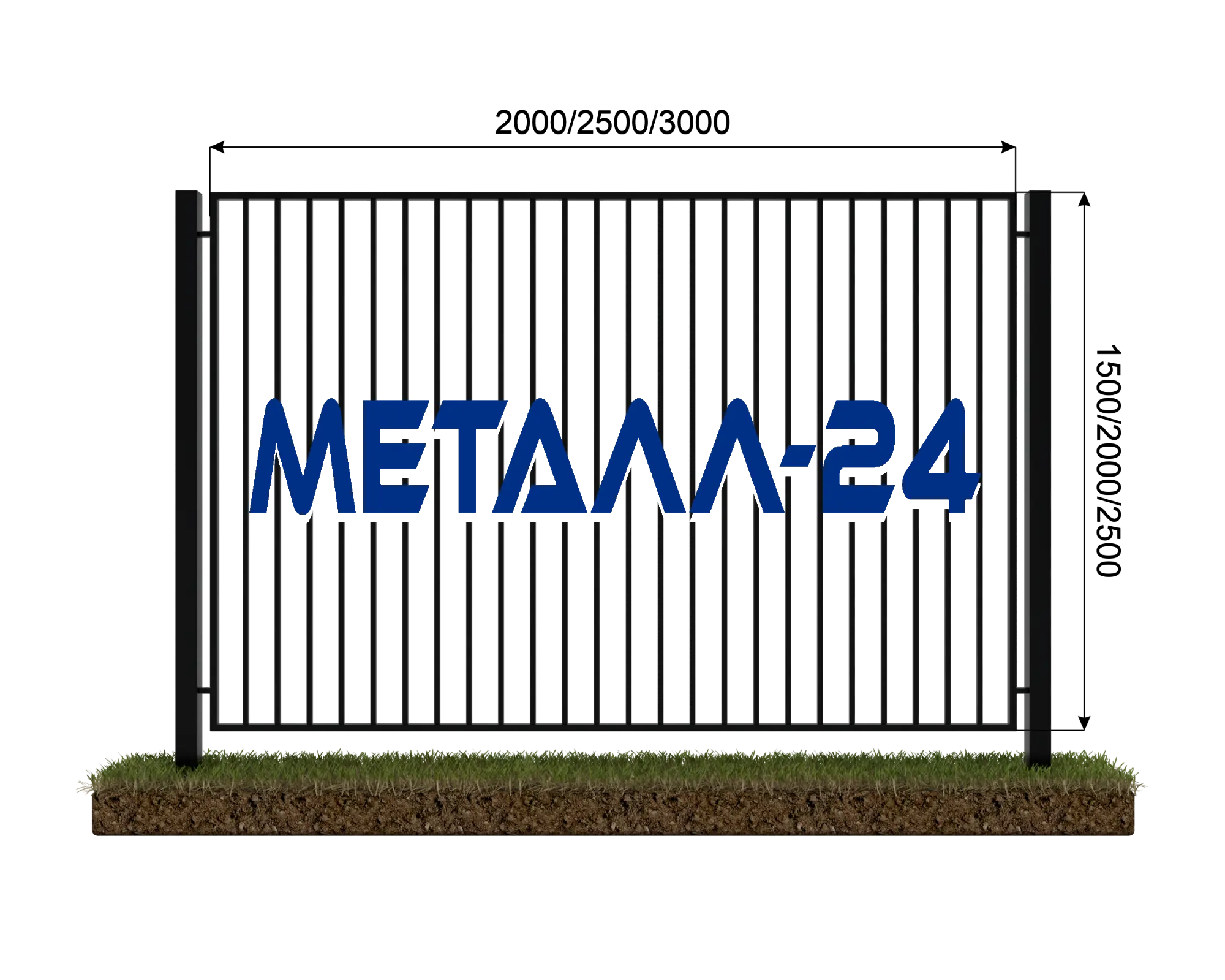 Сварной забор №1