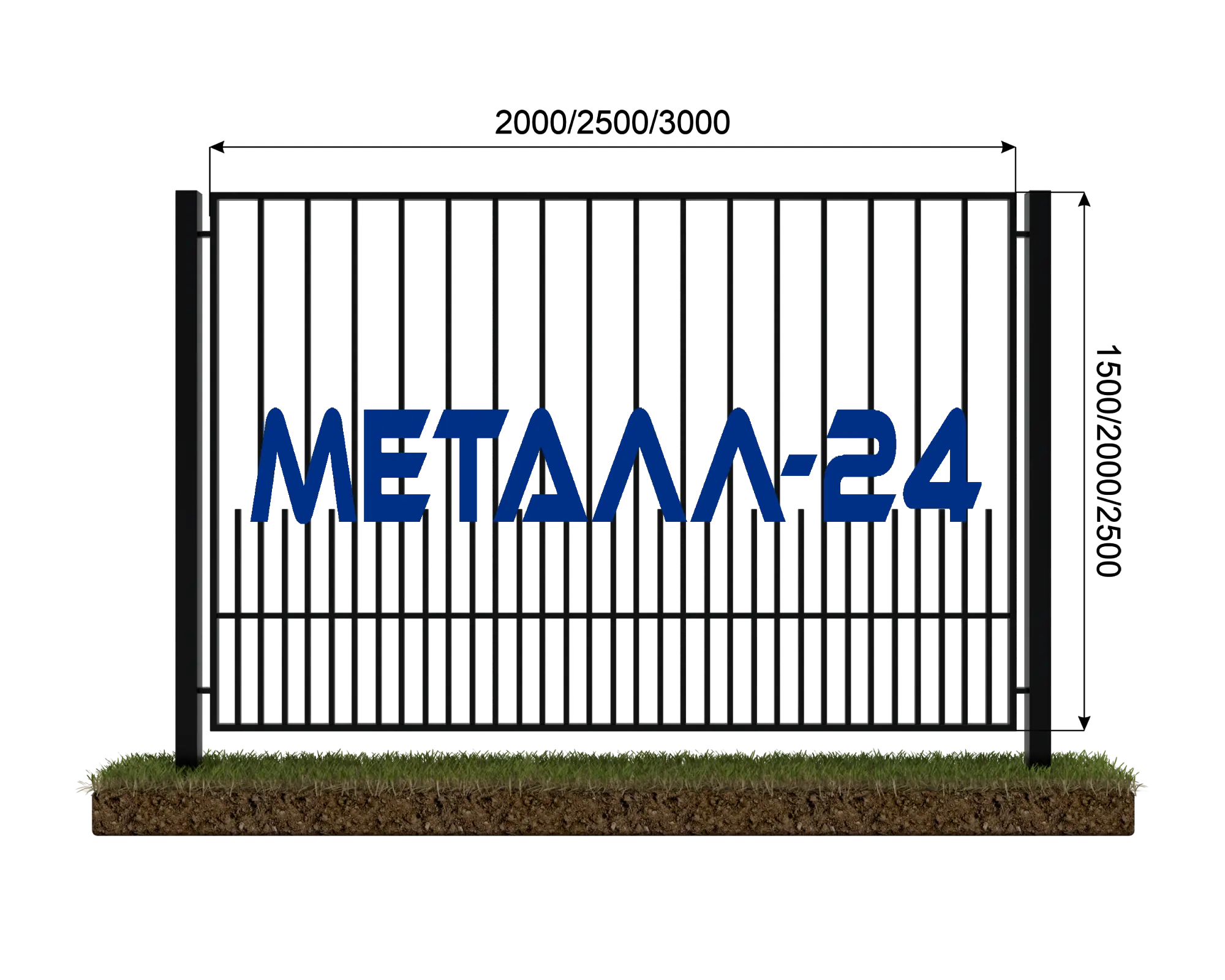Сварной забор №8