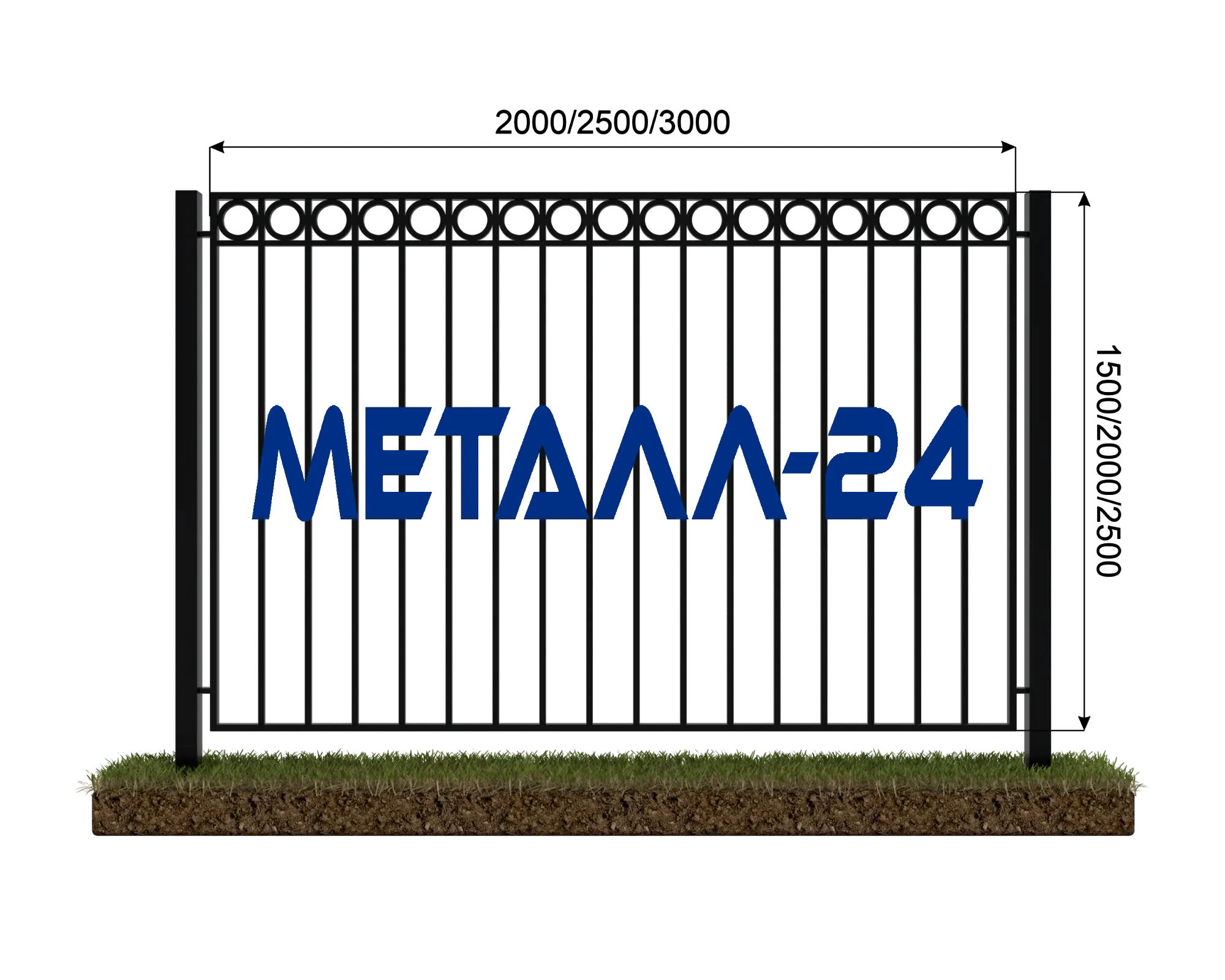 Сварной забор №5