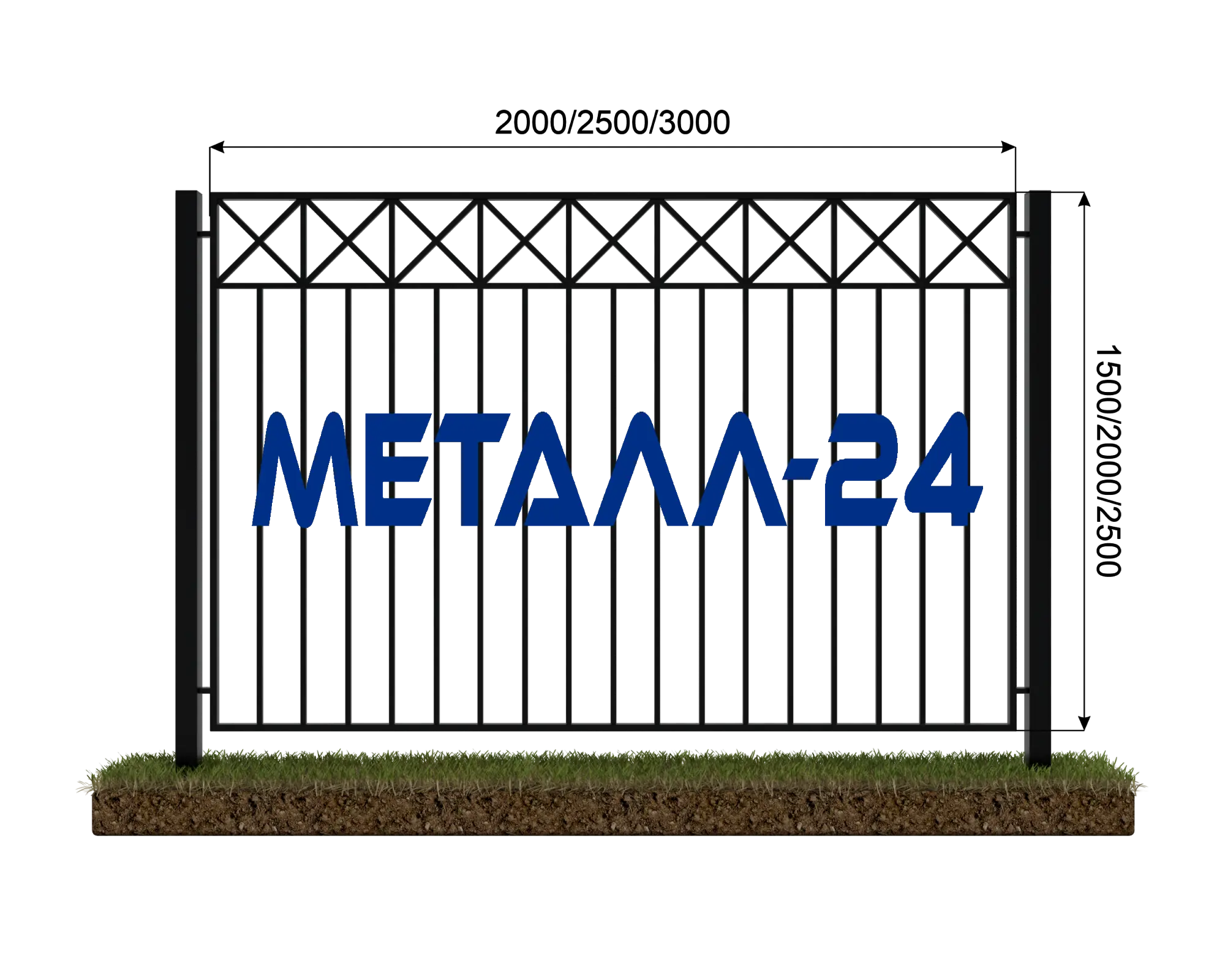 Сварной забор №4